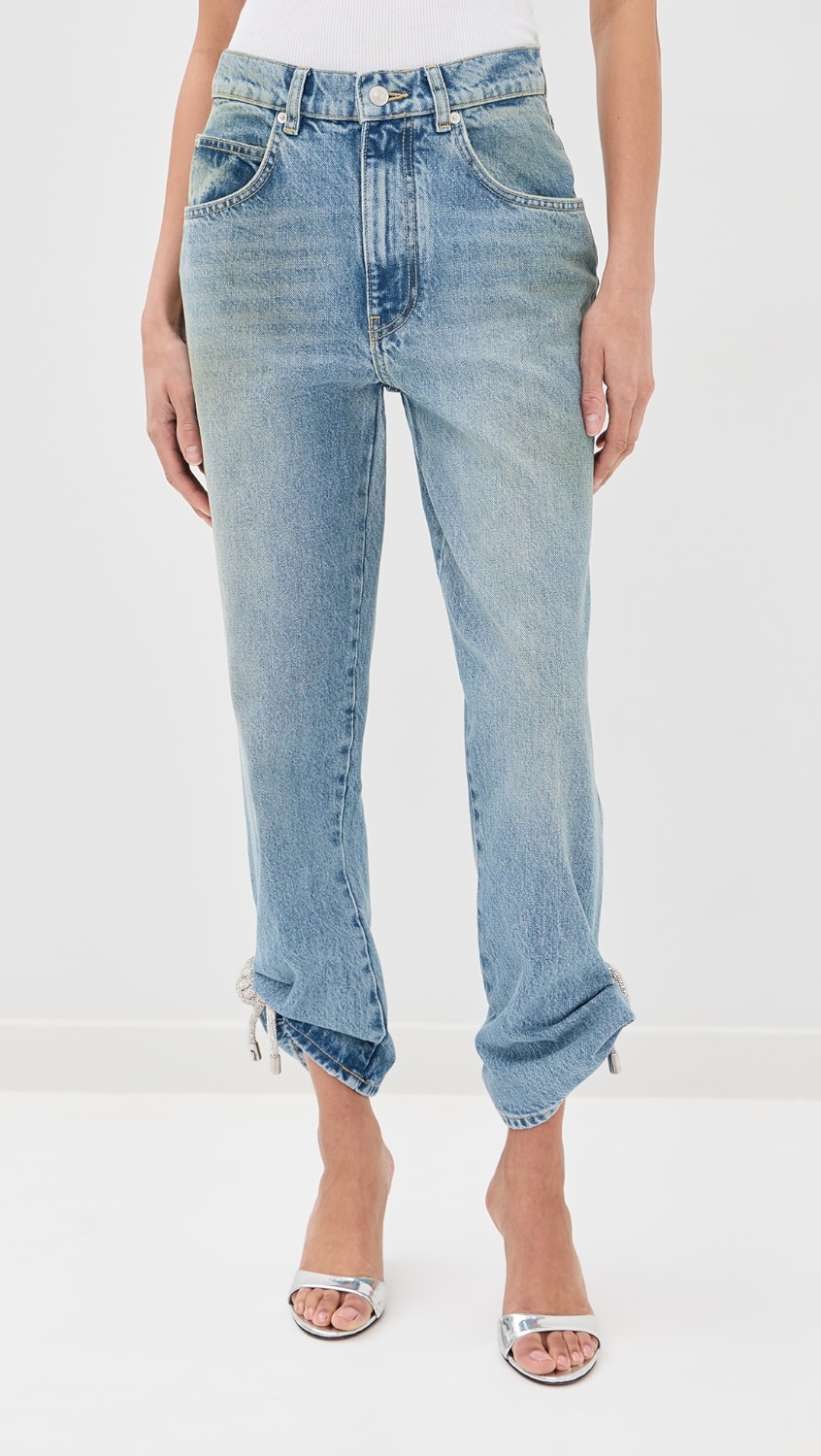 Crystal Knot Jeans