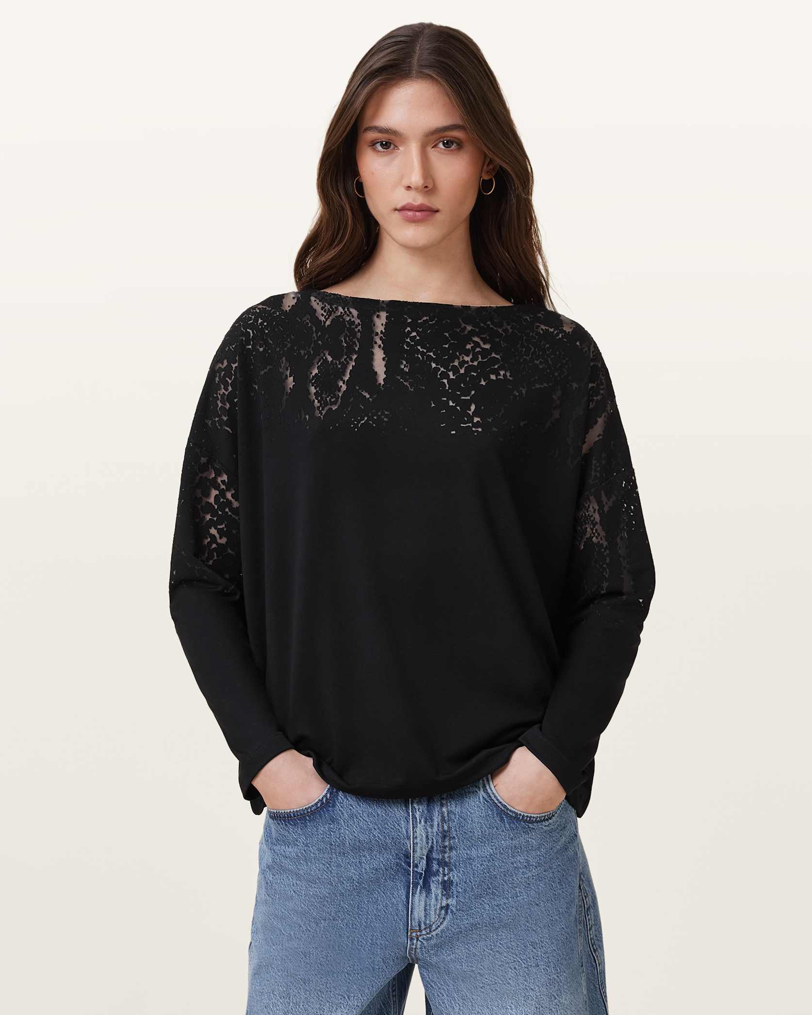 Rita Relaxed Fit Snake Print T-Shirt
