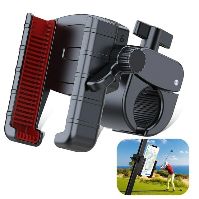 Support de Téléphone Rotatif pour Chariot de Golf