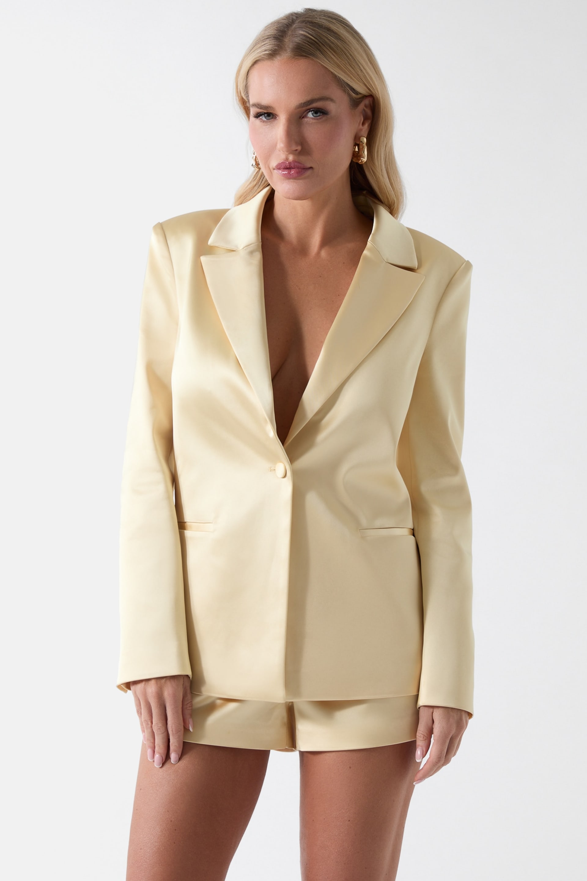 Marciano satin blazer