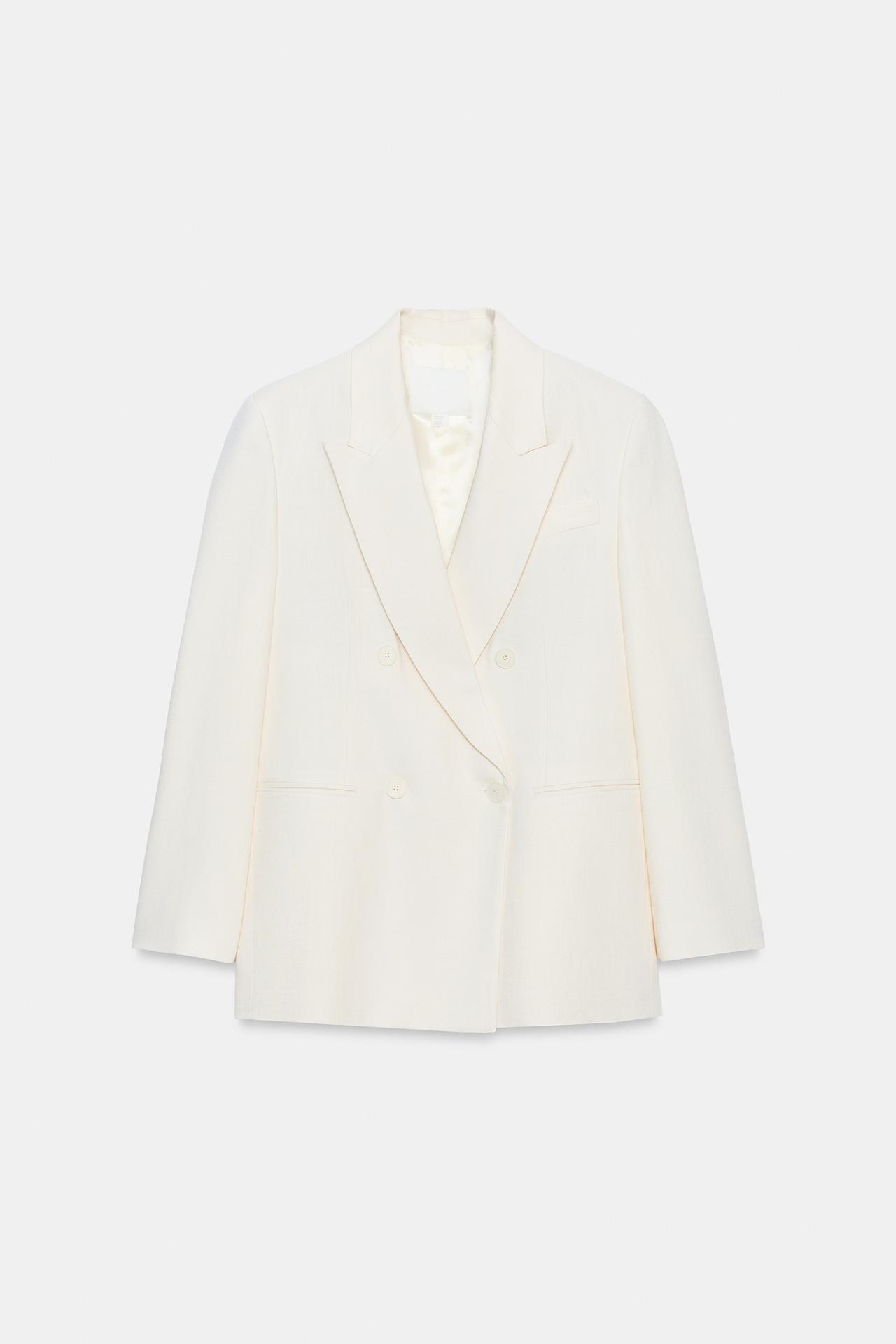 ZW COLLECTION OVERSIZED DOUBLE BREASTED BLAZER