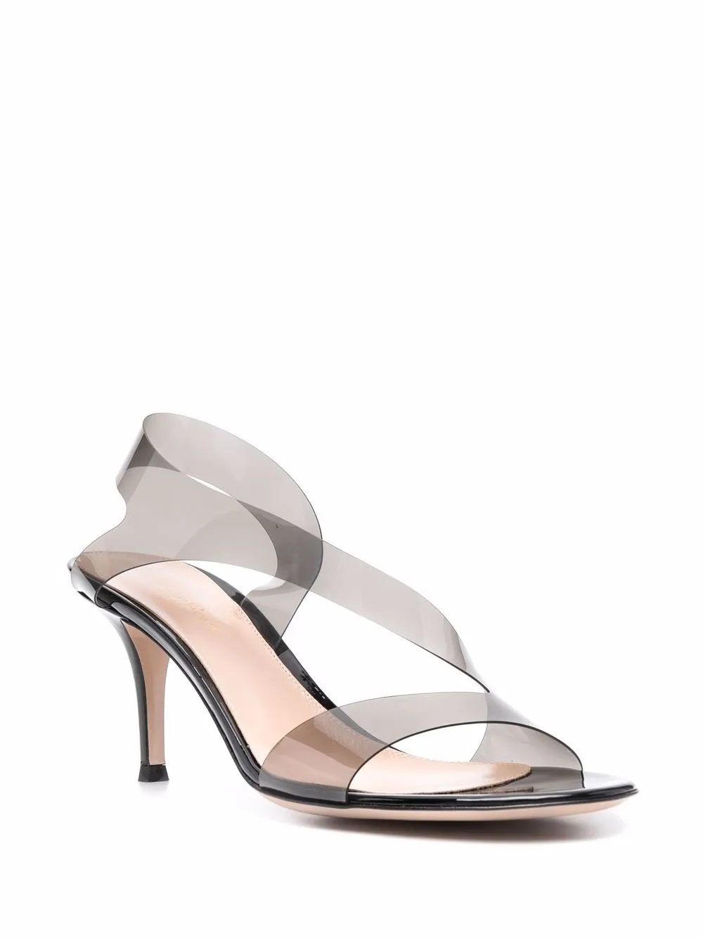 Gianvito Rossi Metropolis 70mm transparent sandals
