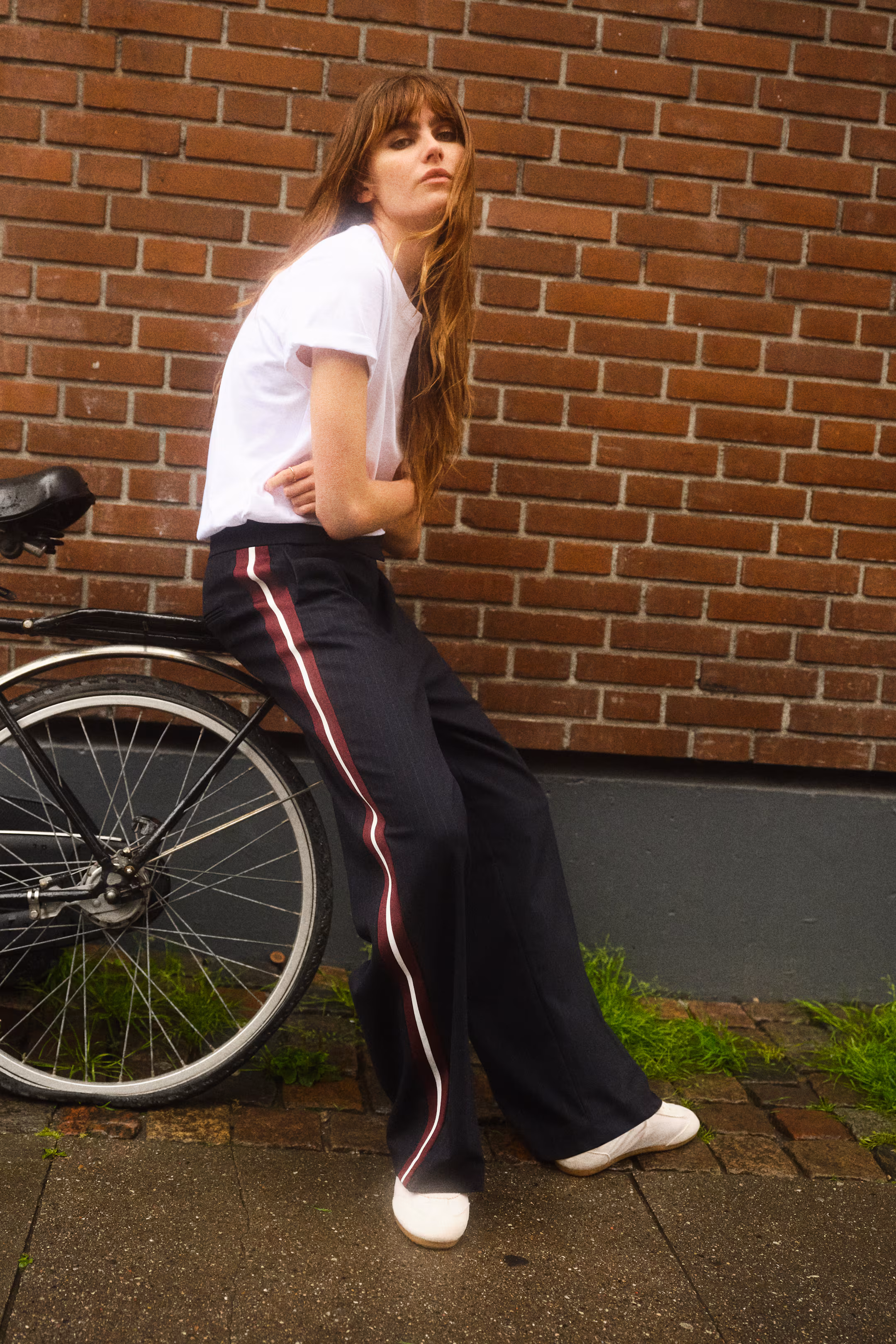 Dress Pants with Side Stripes