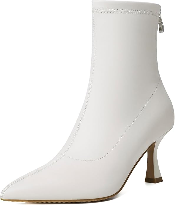 Ankle Boots for Women Kitten Heeled Booties