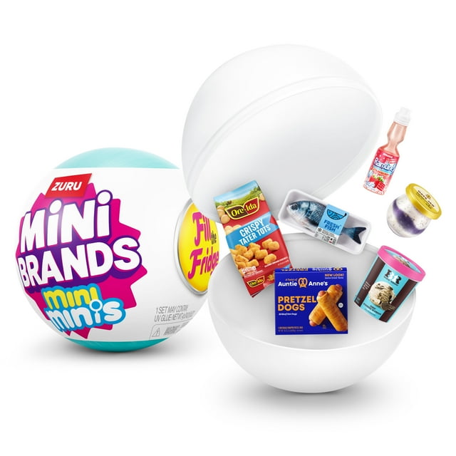 Mini Brands Fill the Fridge Mini Minis Series 1 Capsule by ZURU
