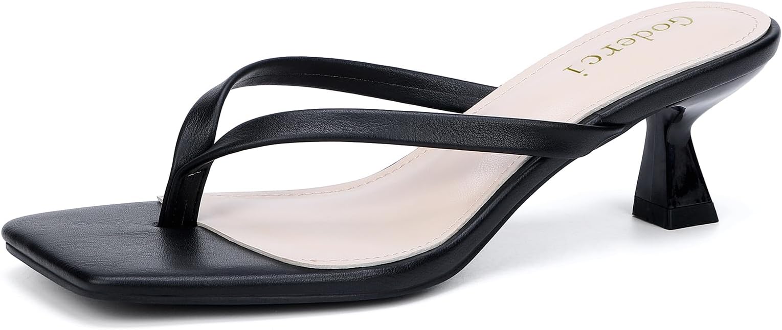 Kitten Flip Flop Thong Low Heels for Women