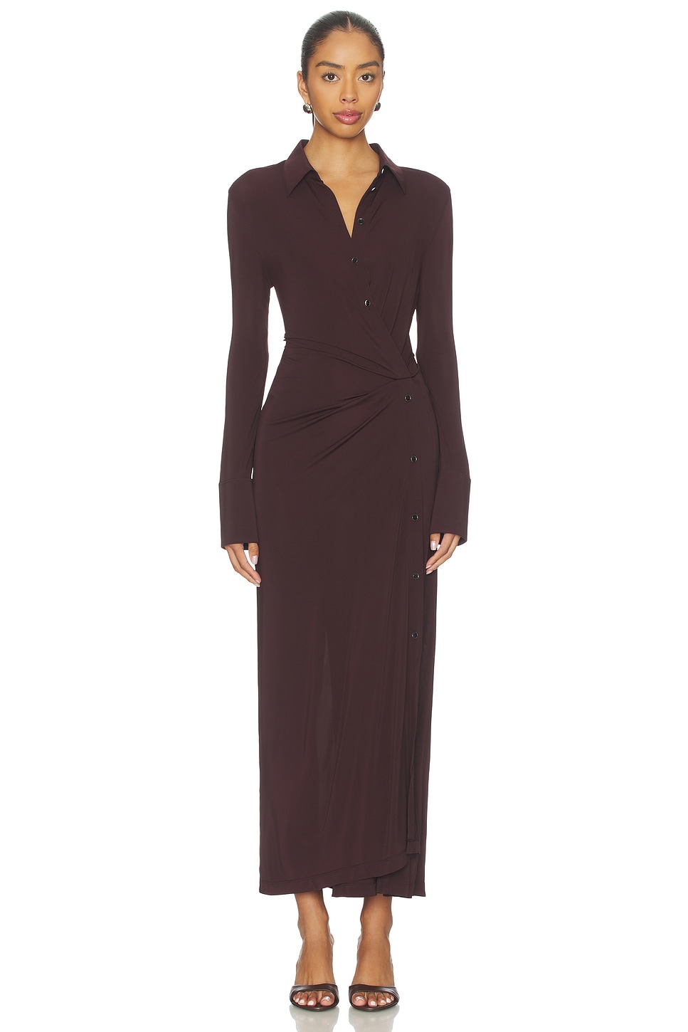Twisted Shirt Dress