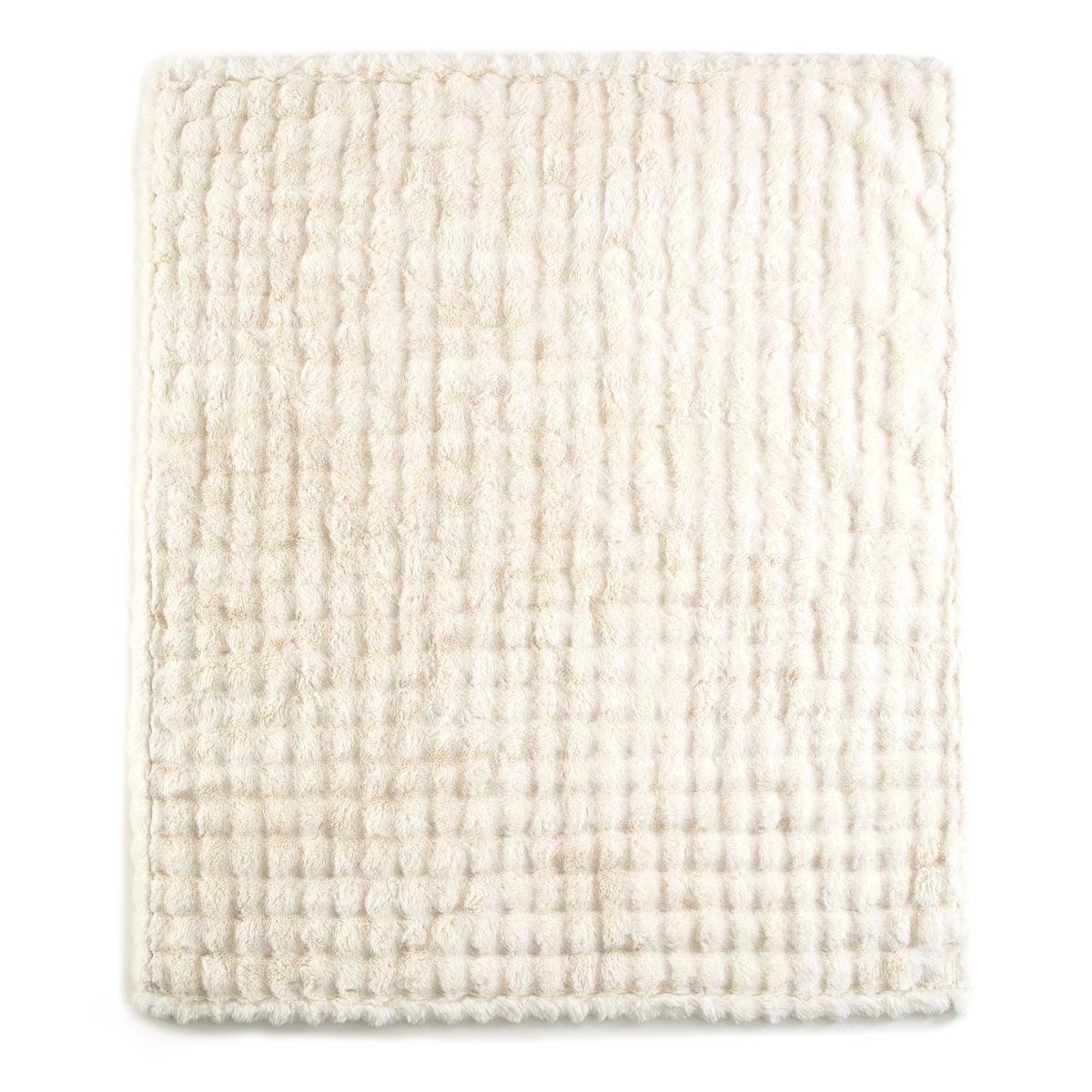 Ashford Home Plush Cascade Throw Blanket, Ultra-Soft Cozy Textured Accent, 50 x 60 Inches