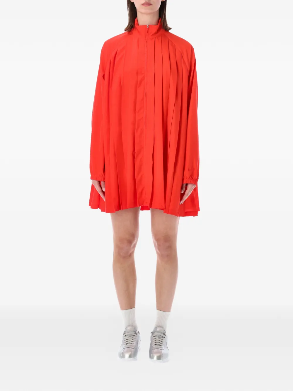 Nike oversized pleated mini dress