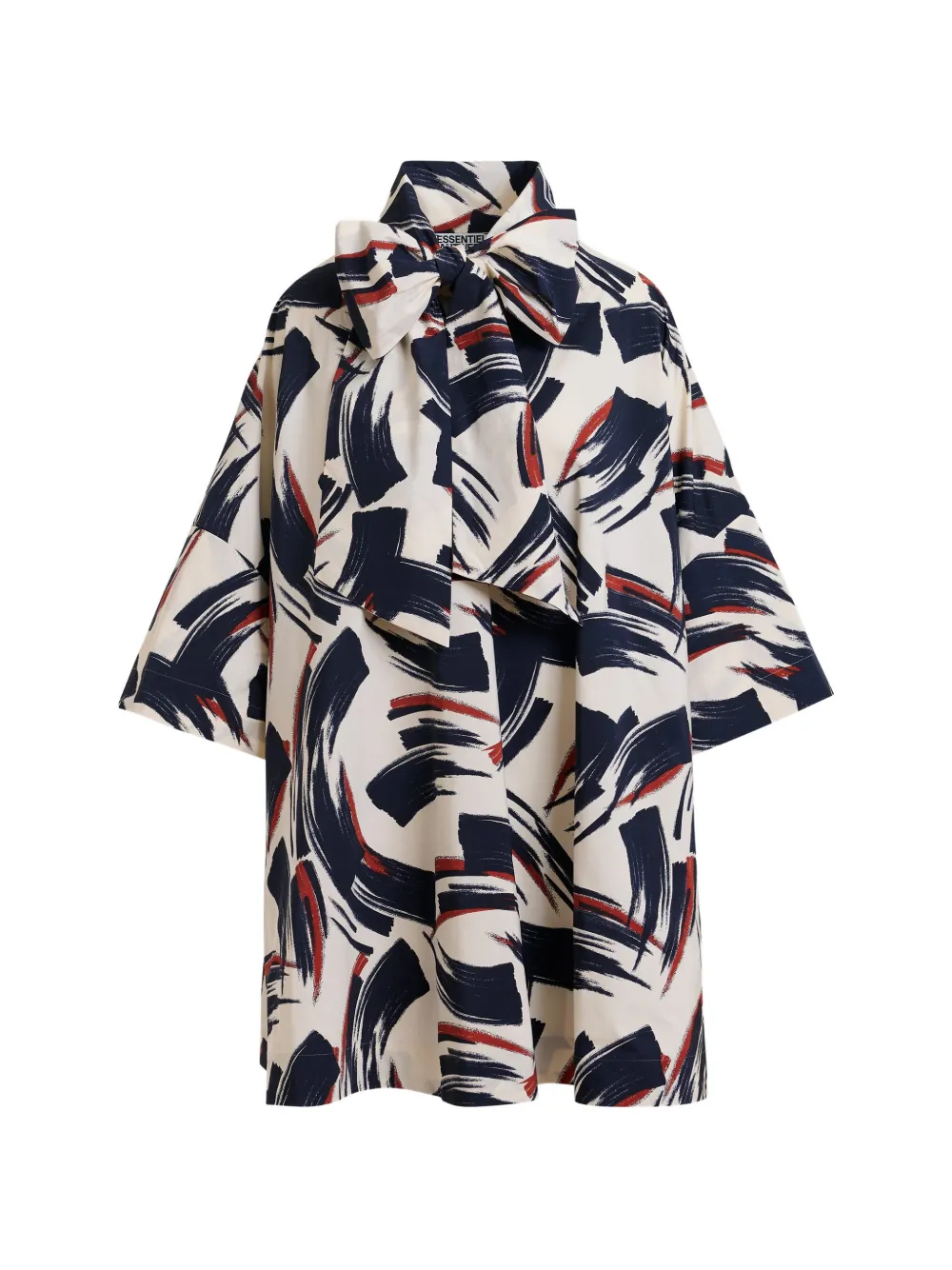 Jenadine graphic-print dress