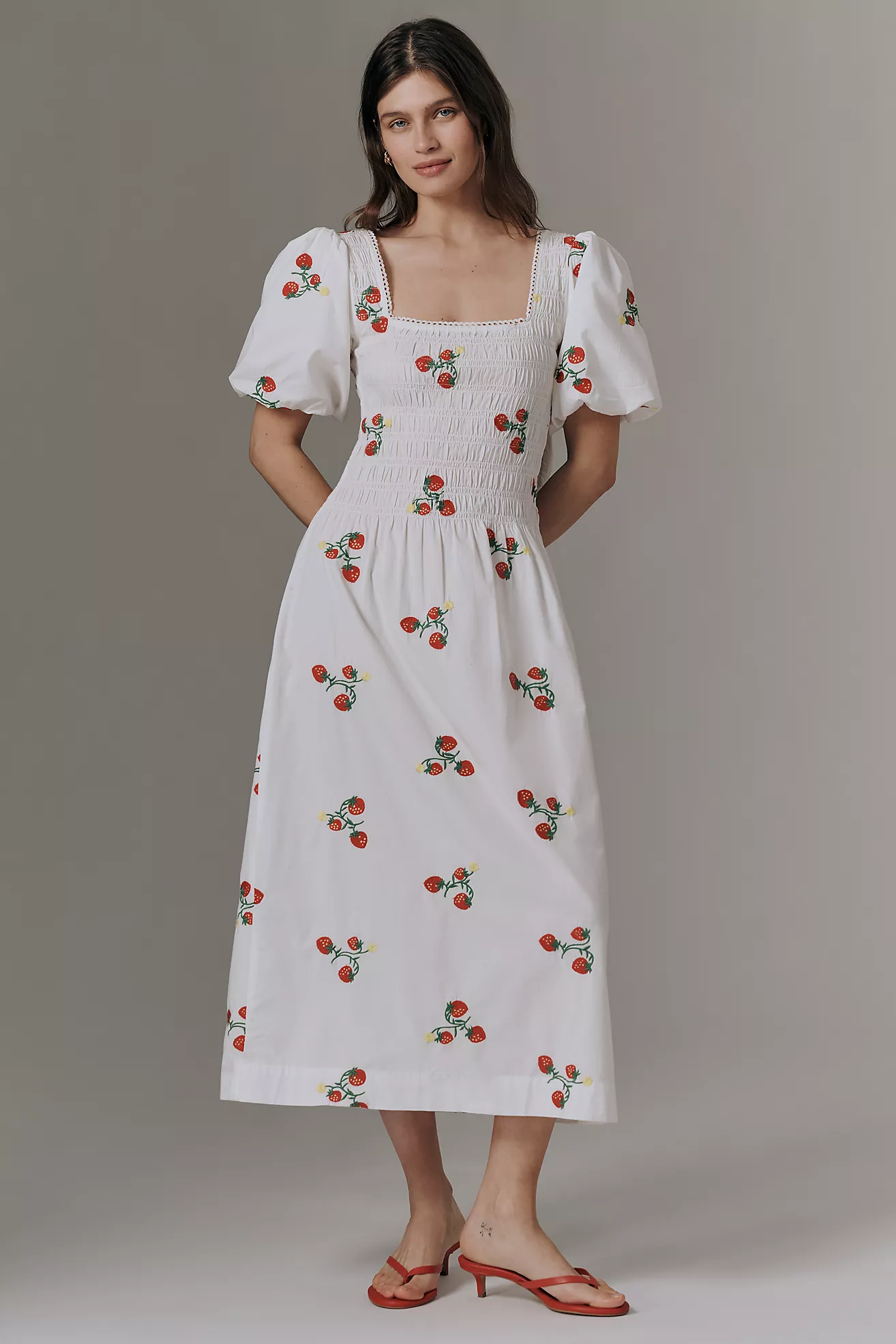 Damson Madder Lauren Midi Dress