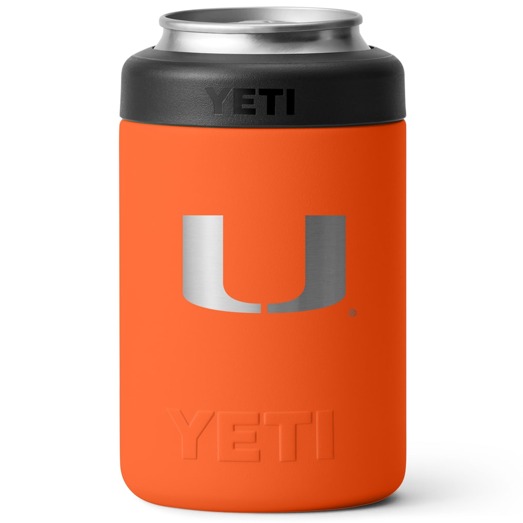 Miami Hurricanes YETI 12oz. Rambler Colster Can Cooler