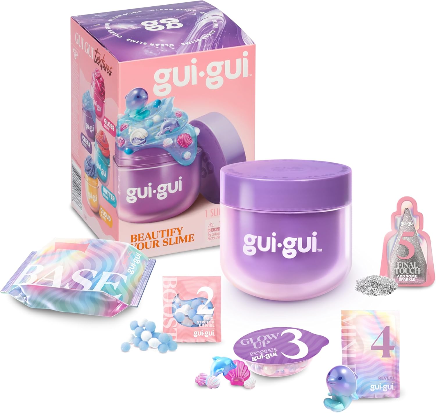 Gui Gui Scented Slime 1 Pack - 5 Step DIY Process to Customize Your Ultimate Slime Glow-Up