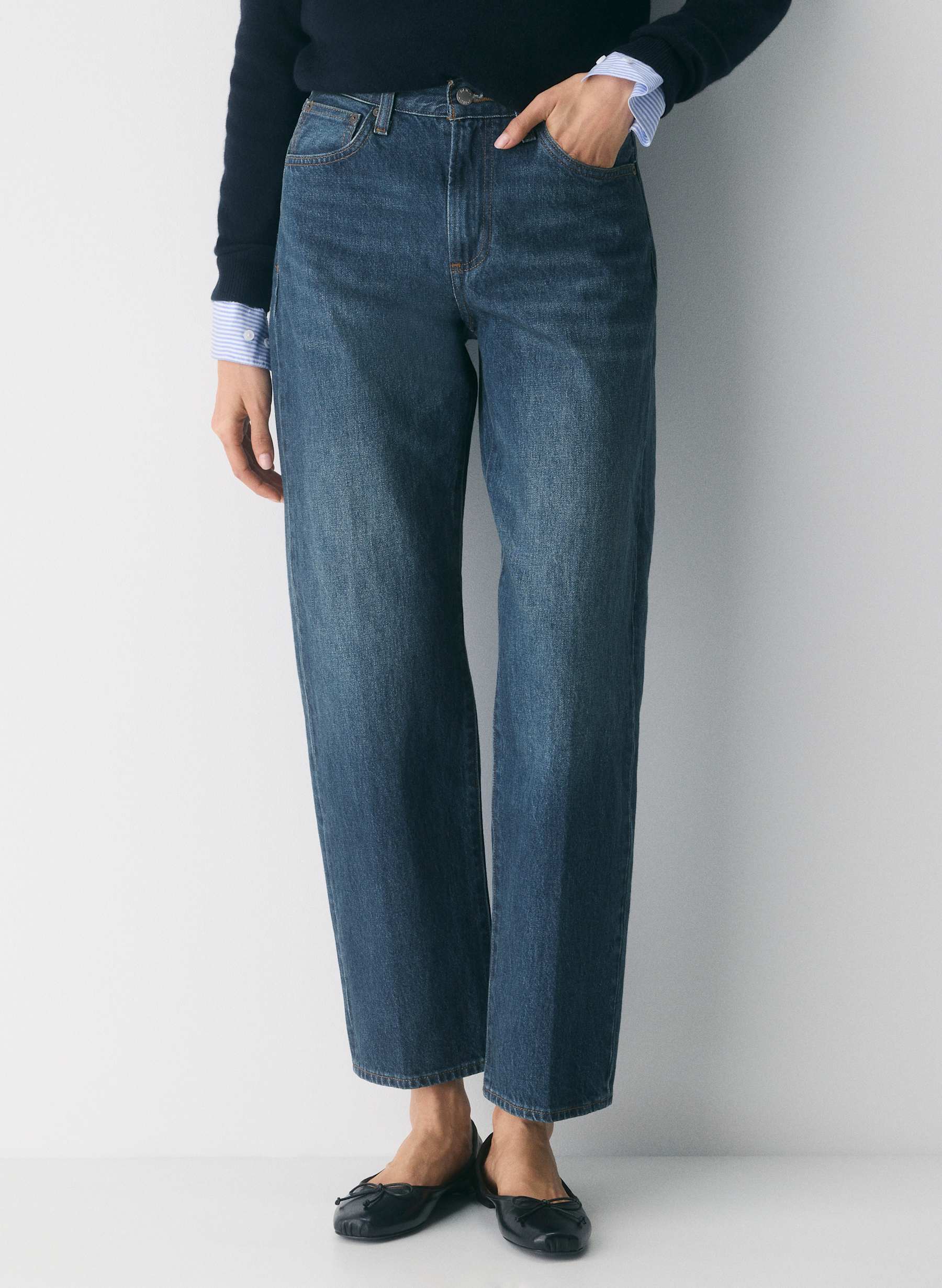 Denim Forum The '90s Marlo Hi-Rise Baggy Jean