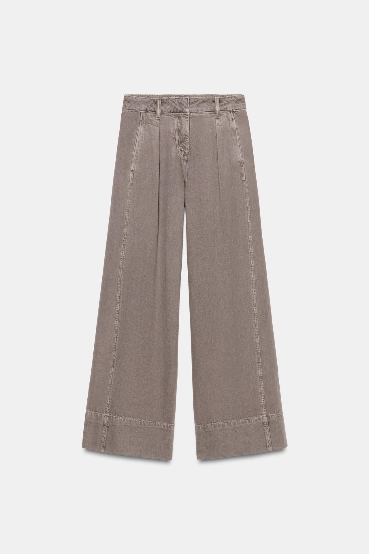 Z1975 MID-RISE WIDE LEG JEANS WITH DARTS