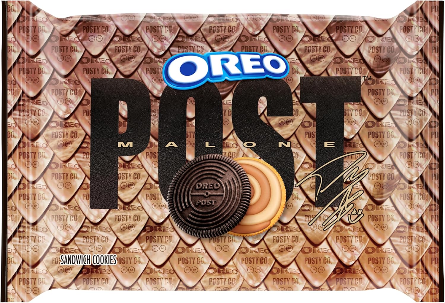 Post Malone OREO Cookies, Limited Edition, 10.68 oz