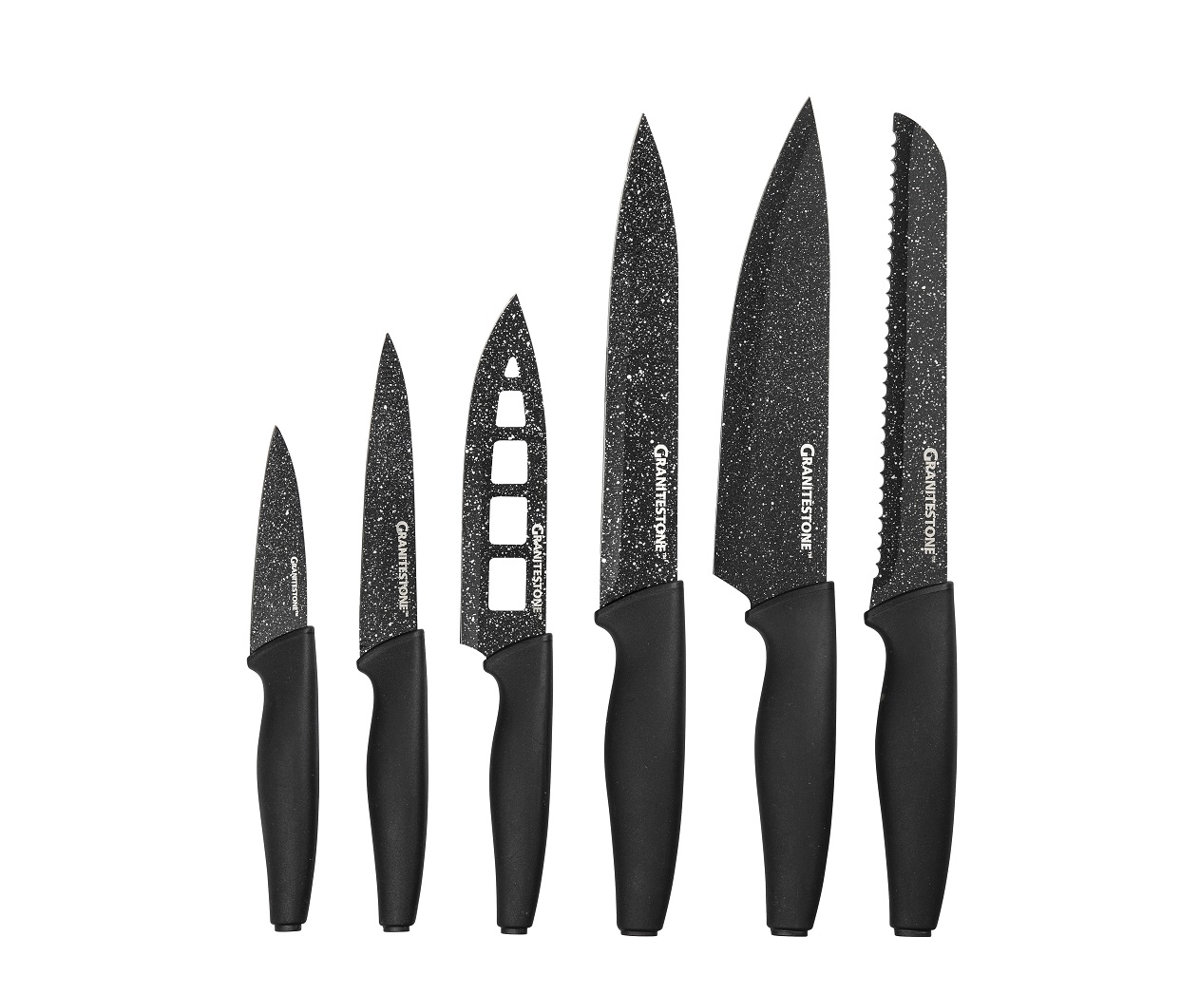 Ensemble de 6 couteaux Granitestone Nutriblade
