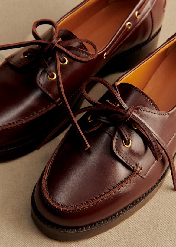 Caroline Loafers - Glossy Chocolate