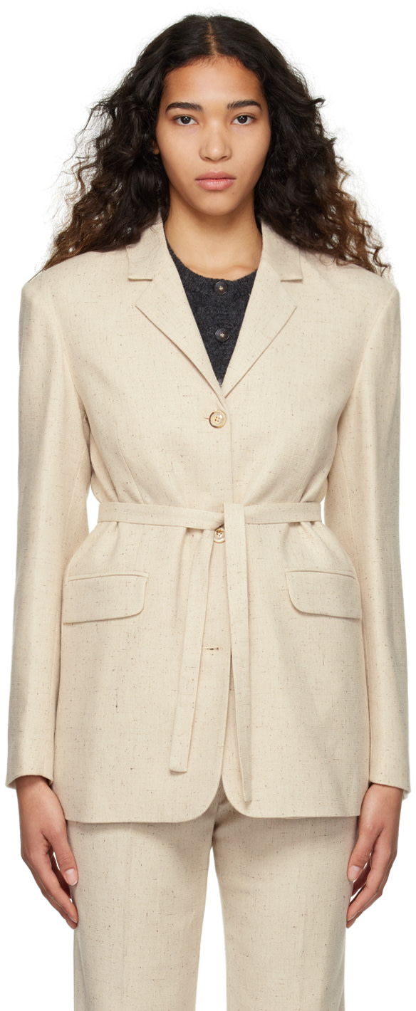 The Garment Beige Taranto Oversized Blazer