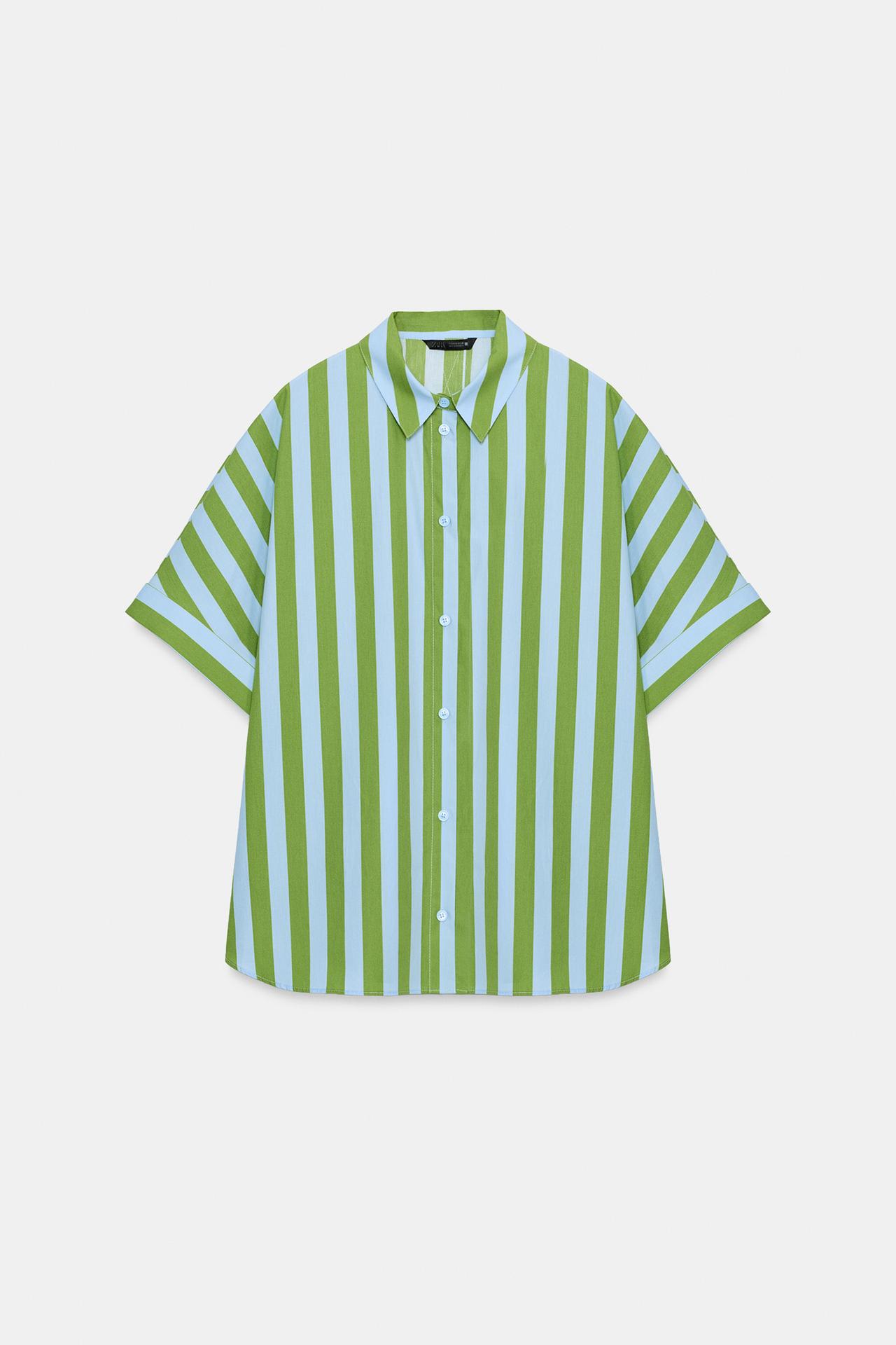 OVERSIZED STRIPED SHIRT