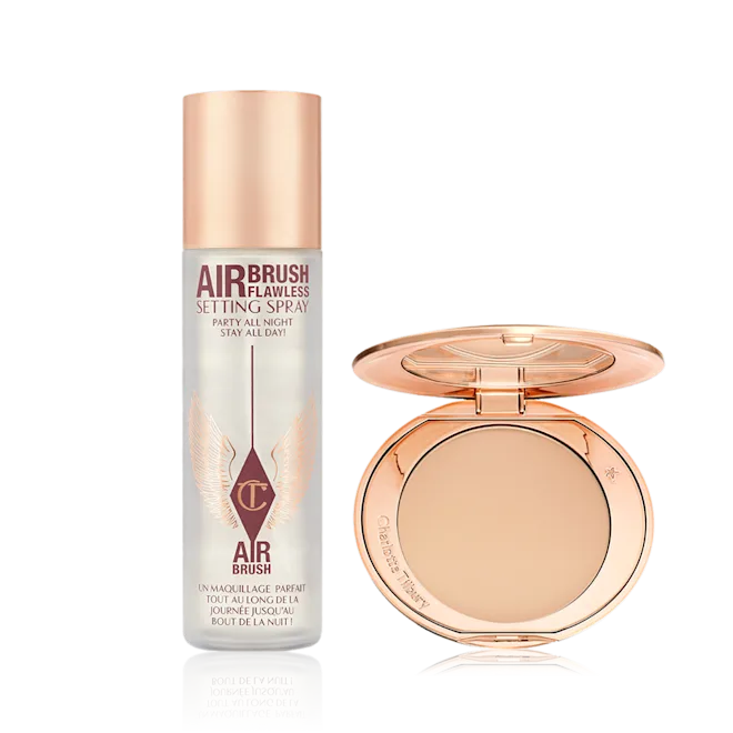 AIRBRUSH FLAWLESS FINISH & SET DUO