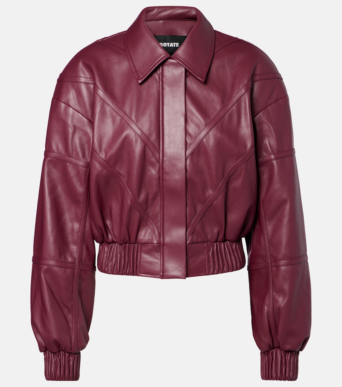 Cropped bomber jacket
