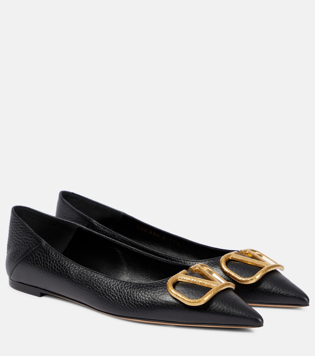 Valentino Garavani VLogo leather ballet flats