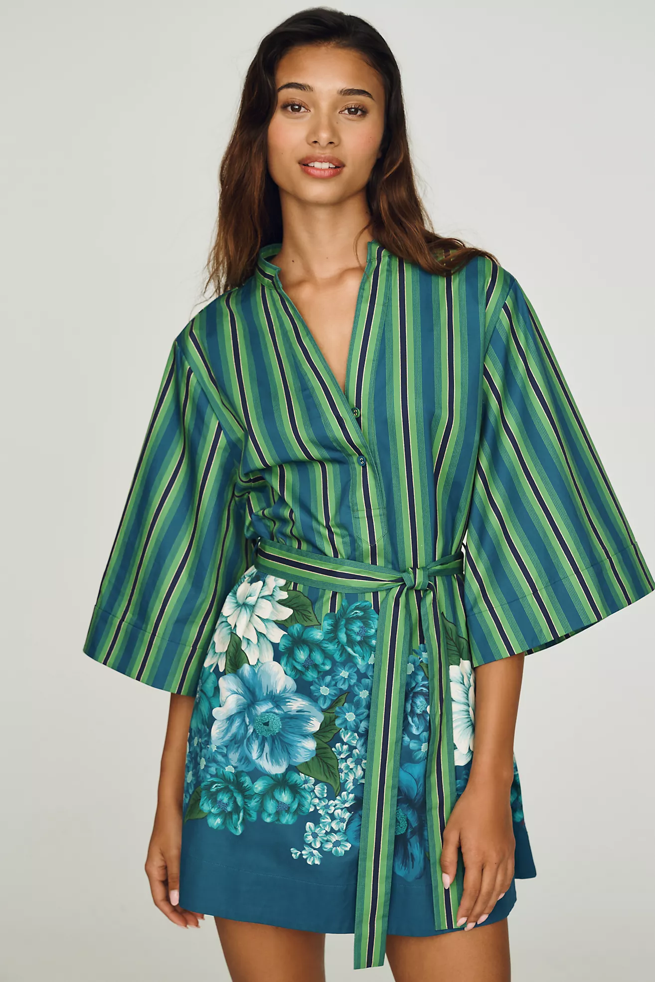 ALÉMAIS Margo Cotton Poplin Mini Dress