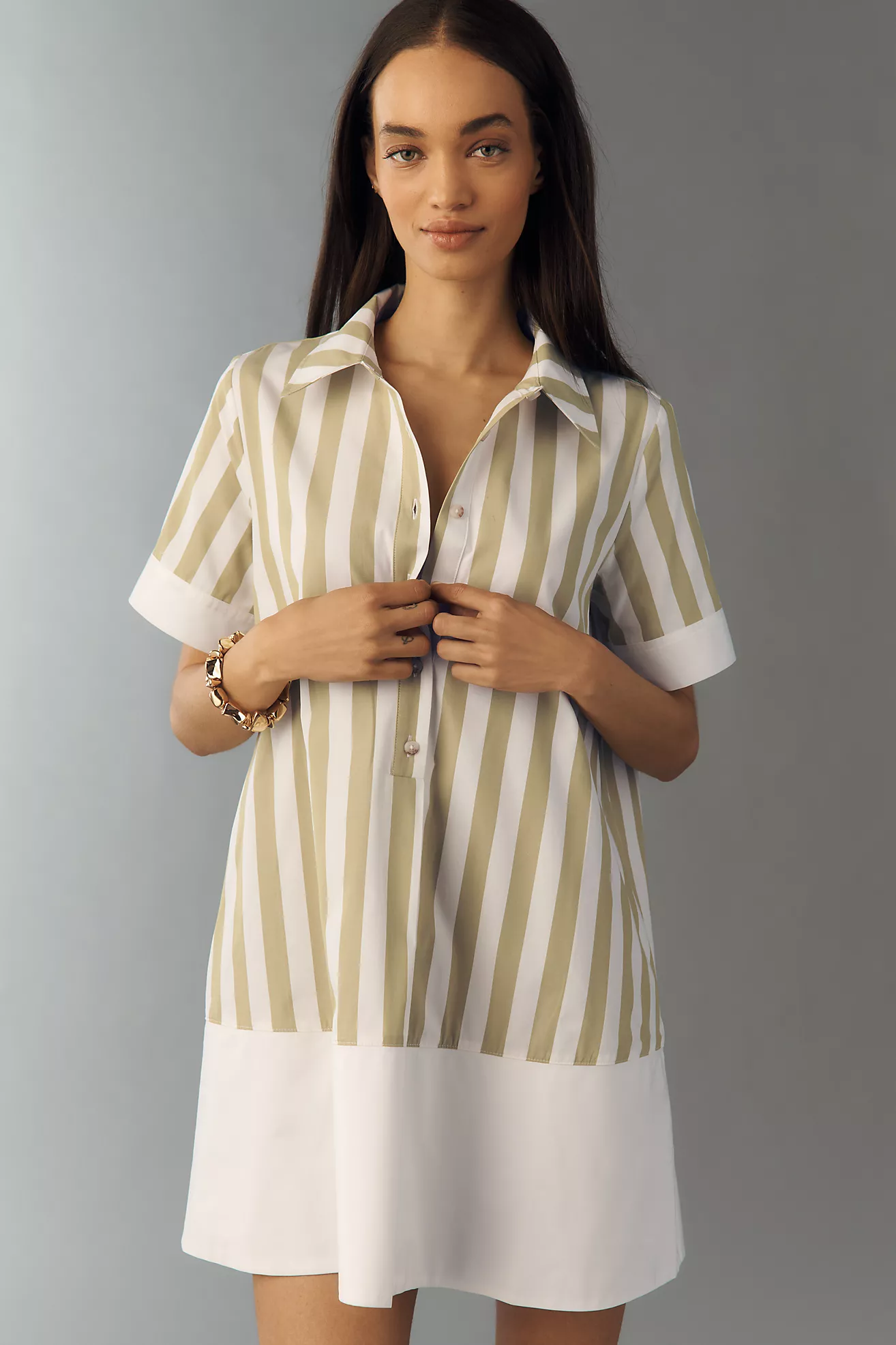 Pollie Swing Tunic Mini Dress
