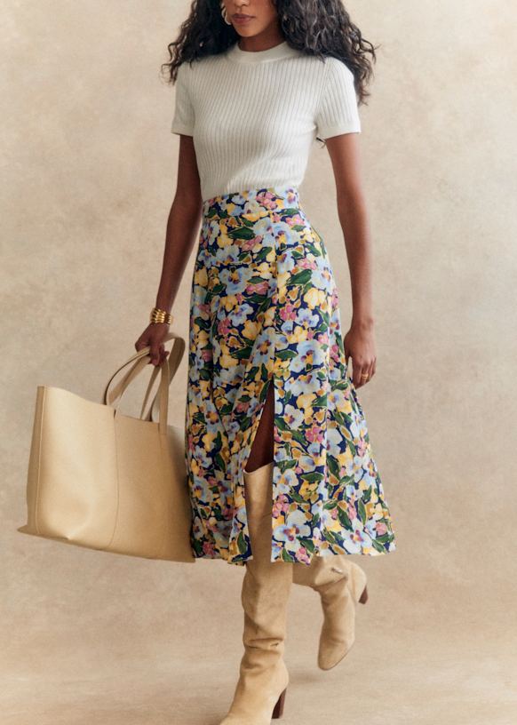 Tabata Skirt - Sézane x Aimie