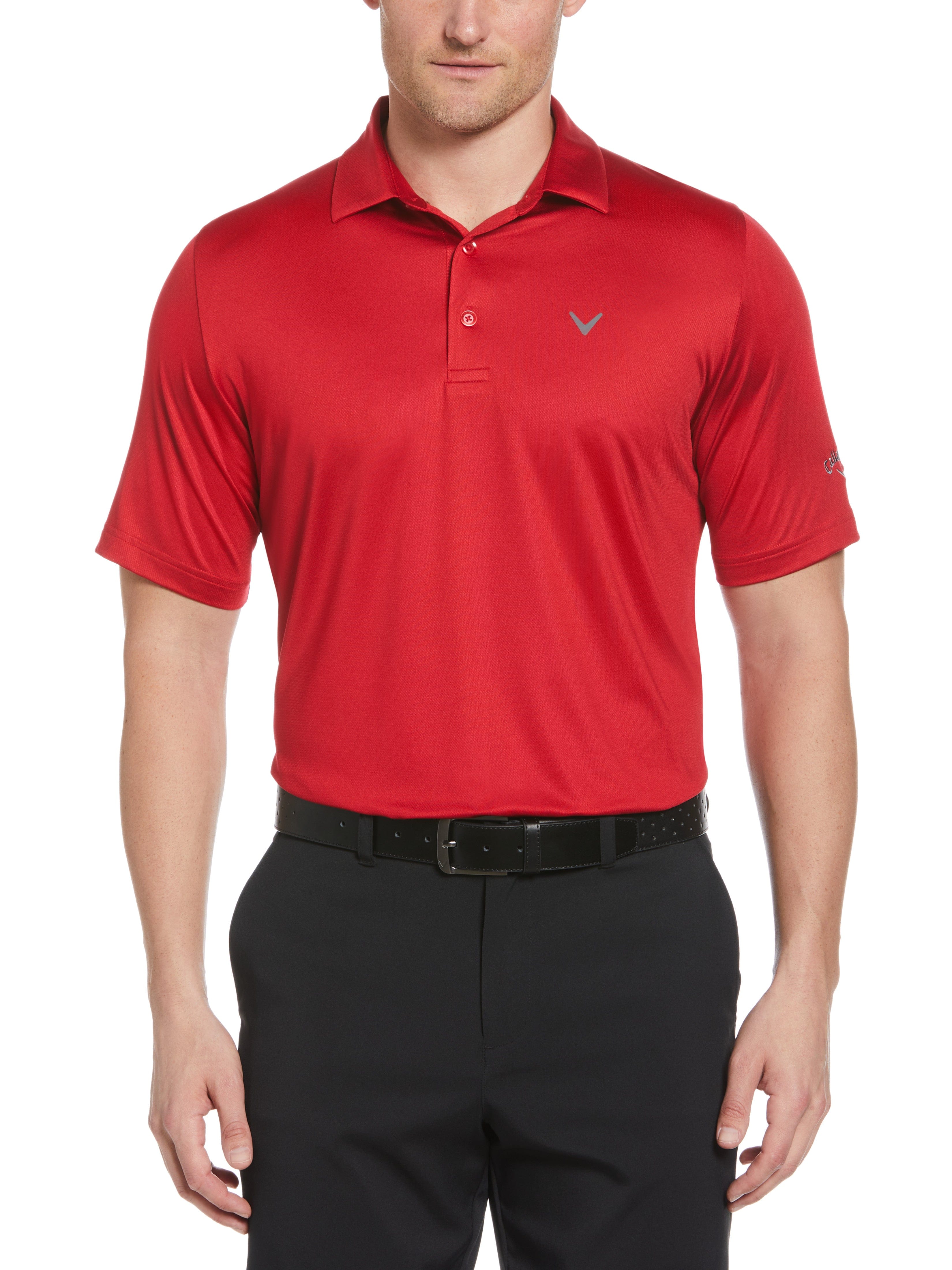 NEW! Mens Swing Tech™ Solid Polo