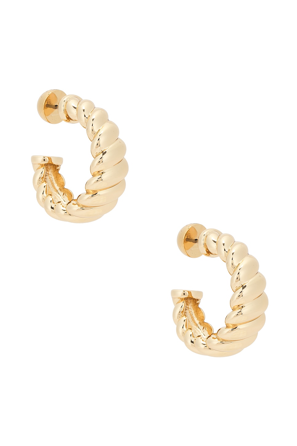 Modern Ribbed Hoops