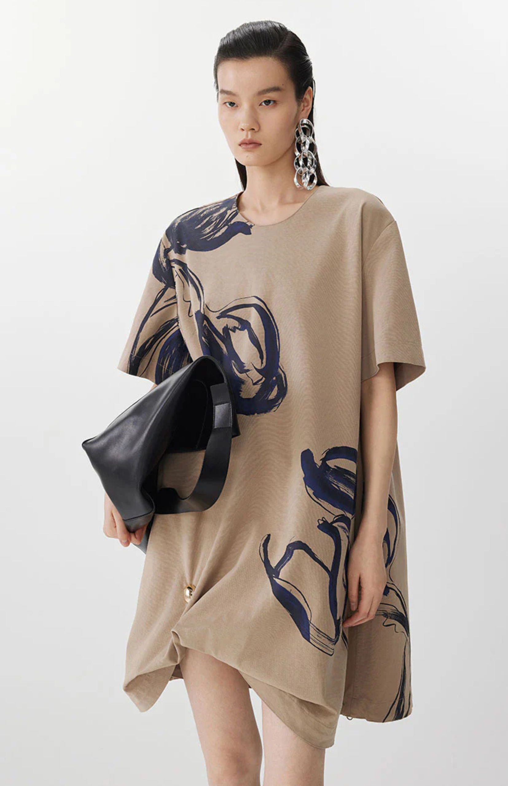 Hannah Print A-Line Dress