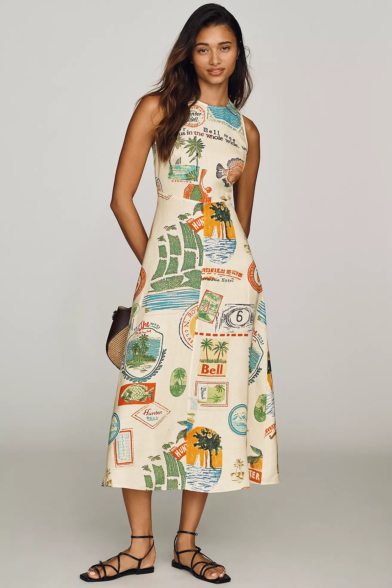 Hunter Bell Faith Midi Dress