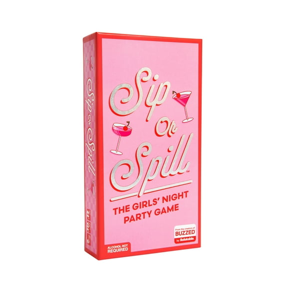 Sip or Spill – The Ultimate Girl’s Night & Bachelorette Drinking Game