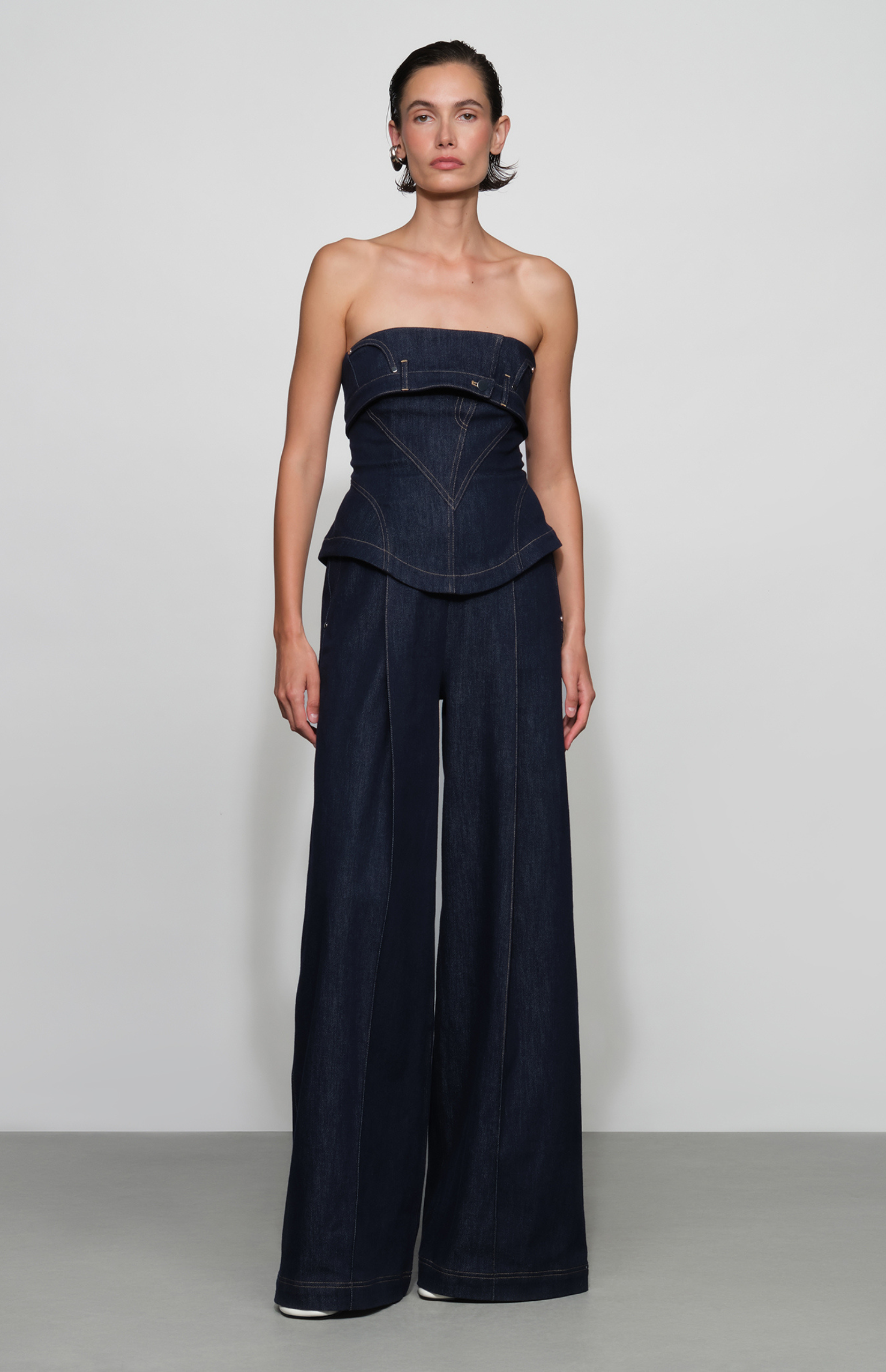 JORDAN CORSET BUSTIER JUMPSUIT