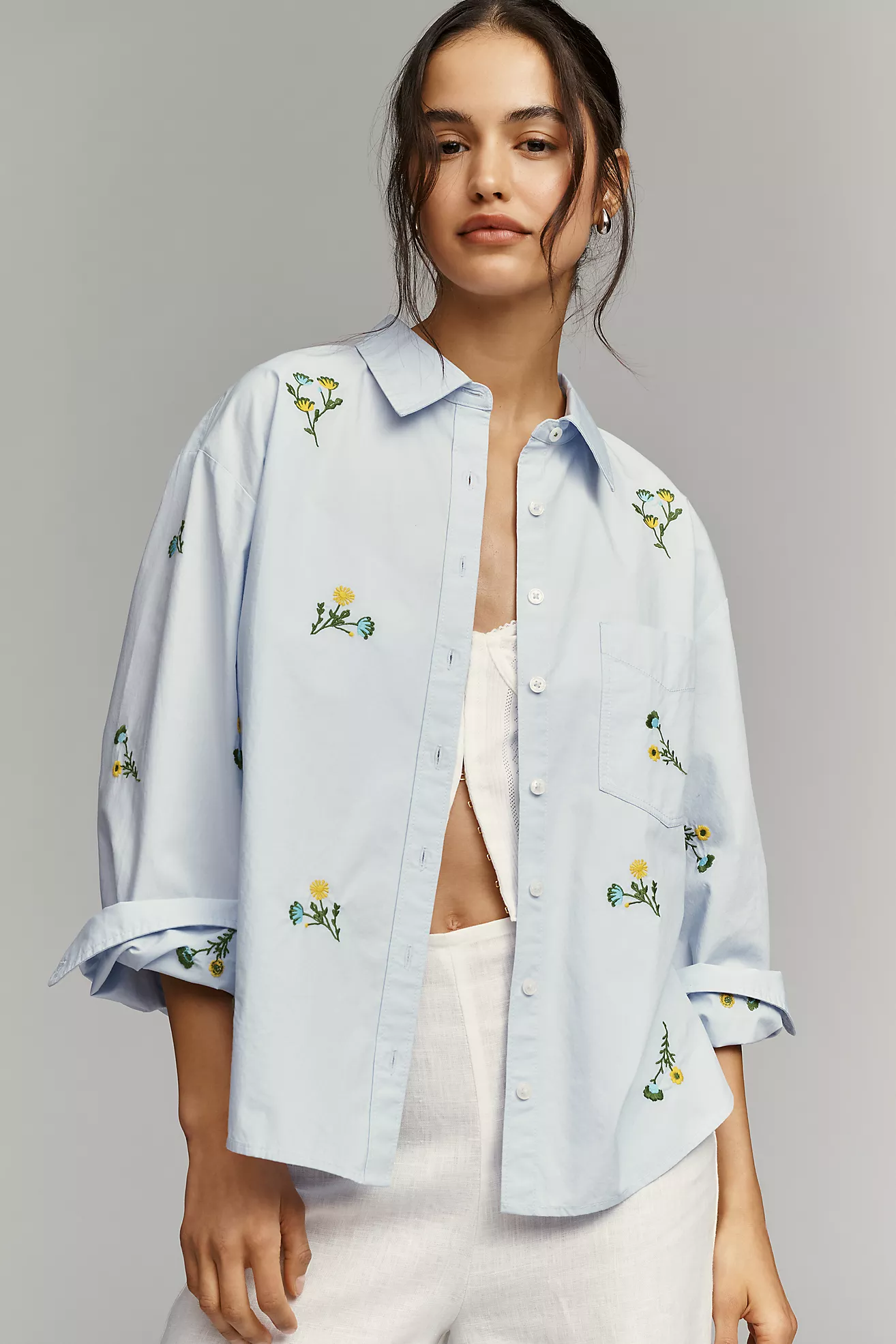 The Shrunken Bennet Buttondown Shirt by Maeve