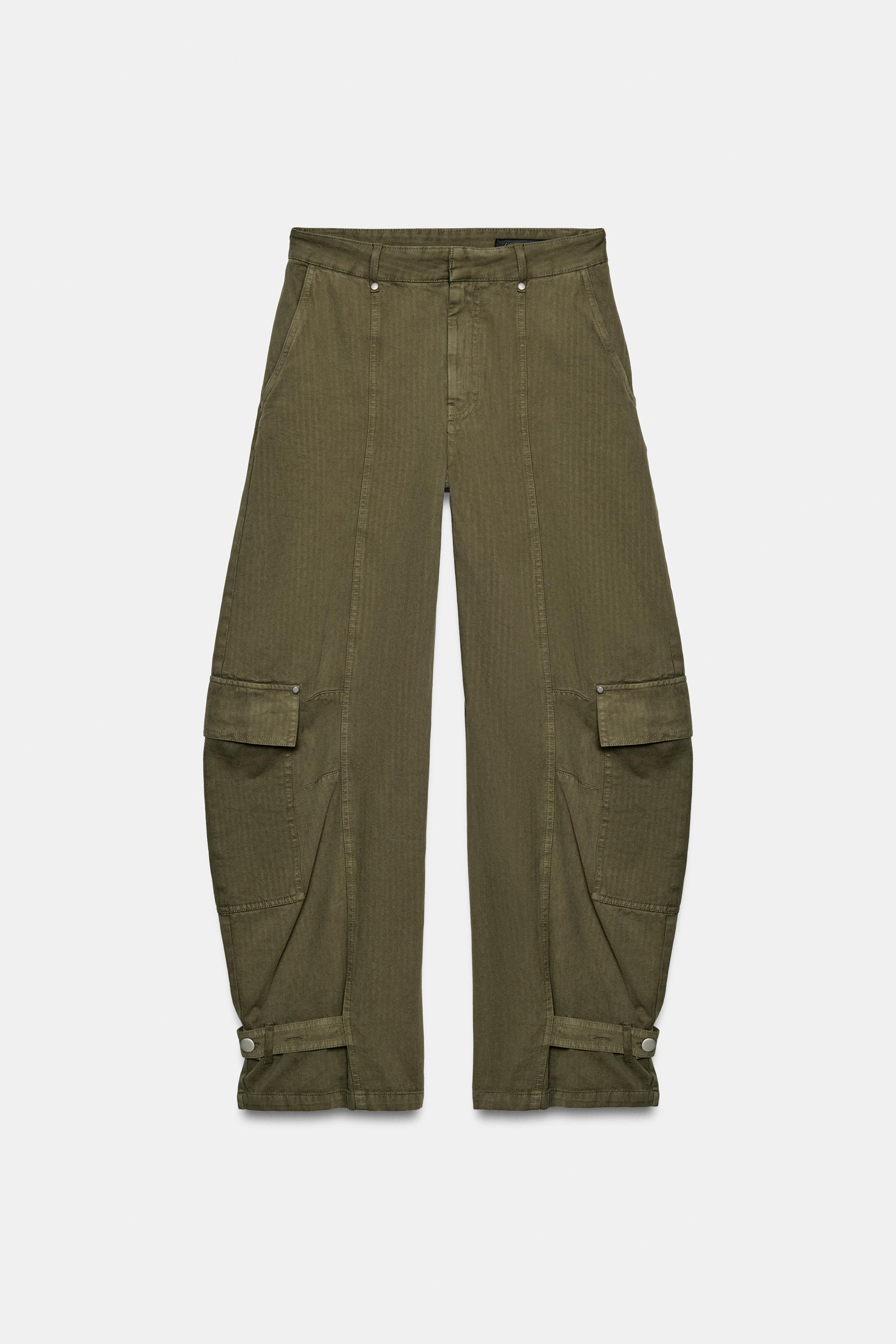 ZW COLLECTION BARREL CARGO PANTS