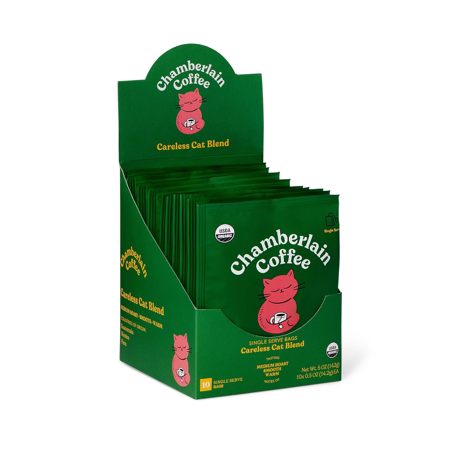 Chamberlain Coffee Careless Cat Blend Cold Brew Singles