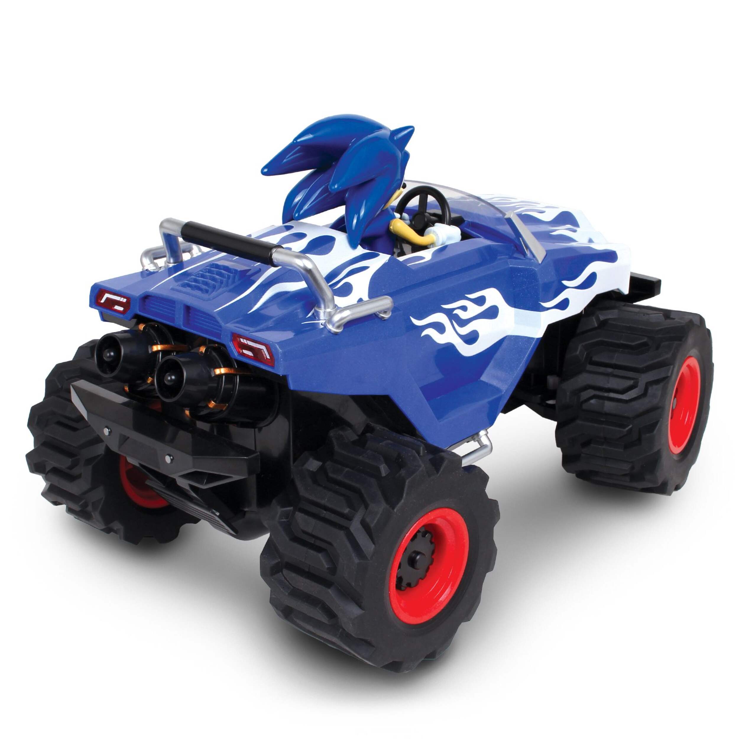 Sonic The Hedgehog RC Monster Truck Toy for Ages 6+, Various Vehicles