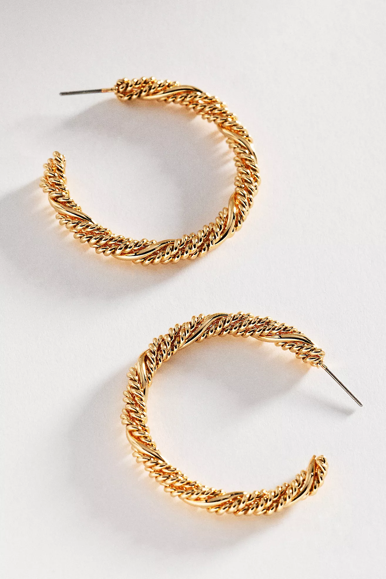 Braided Hoop Earrings