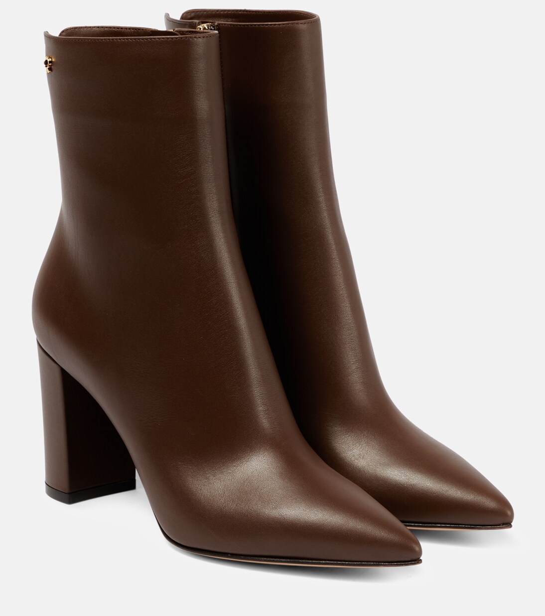 Piper 85 leather ankle boots