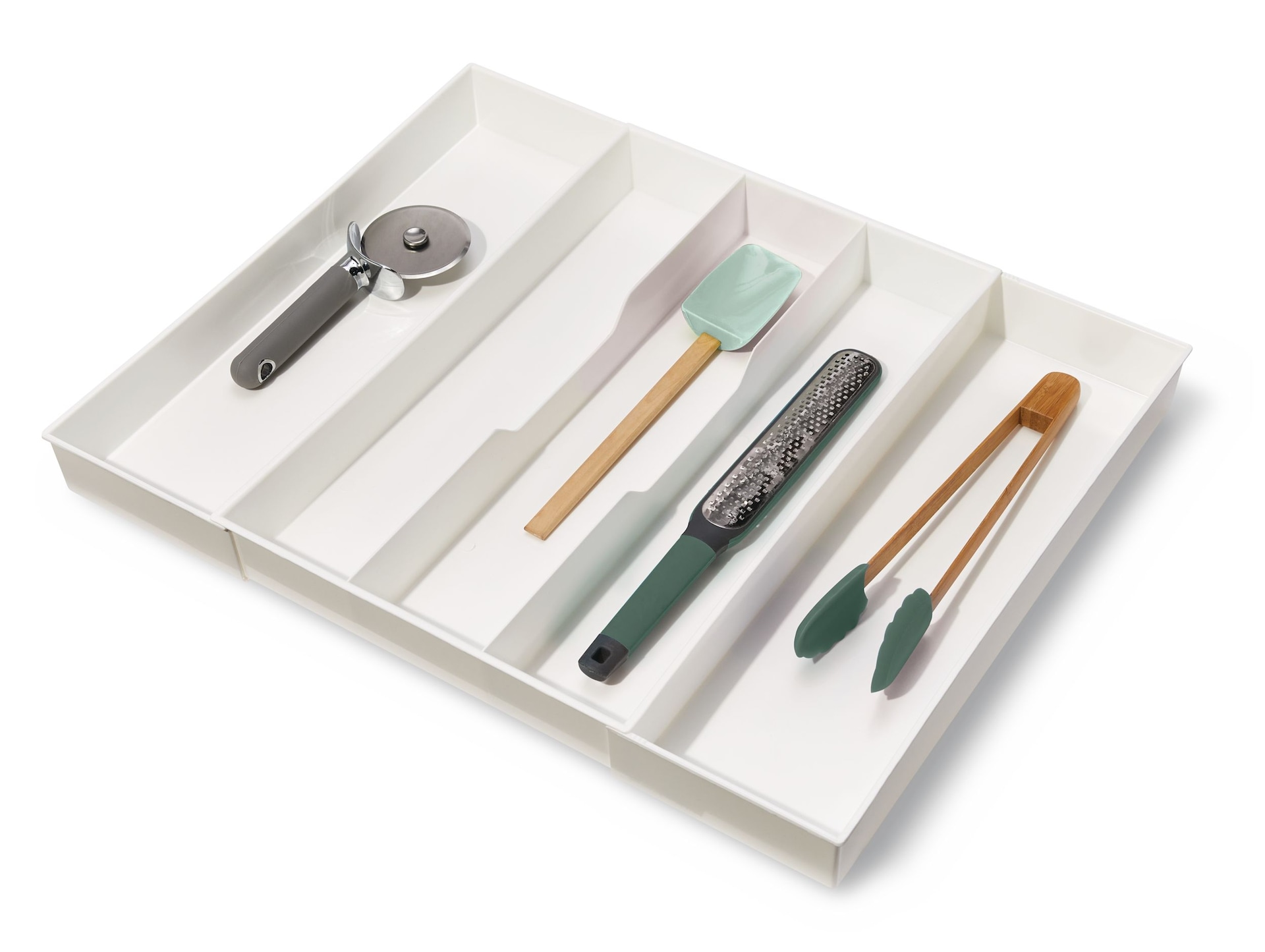 Range-ustensiles extensible Type A Alpha, blanc